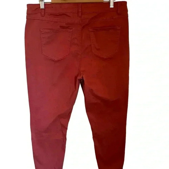 Artisan NY skinny coral colored pants, size 16 . - Picture 4 of 5